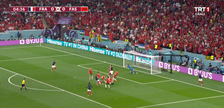 Unutulmaz bir an! 2022 Dünya Kupası'nda daha önce yaşanmamış olay gerçekleşti! Fas, 'rakipten' ilk golünü yarı finalde yedi... G3