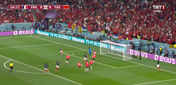 Unutulmaz bir an! 2022 Dünya Kupası'nda daha önce yaşanmamış olay gerçekleşti! Fas, 'rakipten' ilk golünü yarı finalde yedi... G4