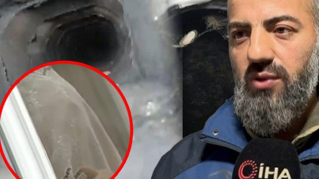 Yer: Bursa! Ev sahibi-kiracı anlaşmazlığında yeni olay! Baca borusunu delip...