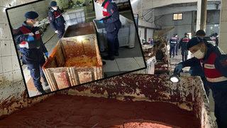 İzmir'de mide bulandıran görüntüler! Bunu insanlara yedireceklerdi