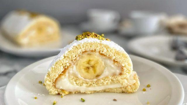 Pastanedekilerden lezzetli: Nefis muzlu rulo pasta tarifi! Muzlu rulo pasta nasıl yapılır?