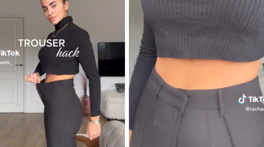 Pantolon belini daraltmak için terziye gitmenize gerek kalmayacak! Pantolonu anında daraltacak tüyo