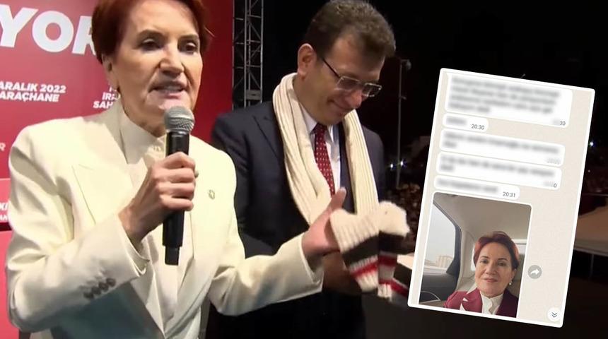 Mesajlarını paylaştı yorum yağdı... İmamoğlu'na verdiği atkı sosyal medyada gündem oldu! Meğer Akşener öncesinde o kıza...