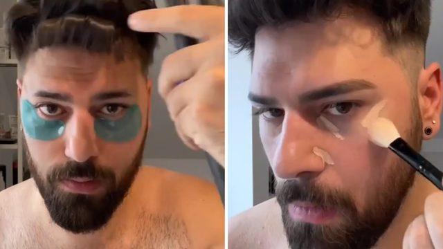 Görenler hayran kalıyor! Yüzüne yaptığı bakımları tek tek paylaşıyor