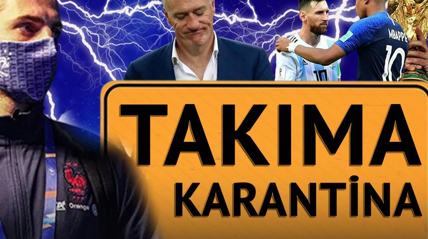 Dünya Kupası finaline 72 saatten az bir zaman kala Fransa'da deve gribi şoku! Upamecano, Rabiot, Coman...