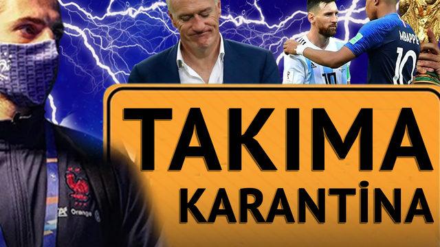 Dünya Kupası finaline 72 saatten az bir zaman kala Fransa'da deve gribi şoku! Upamecano, Rabiot, Coman...