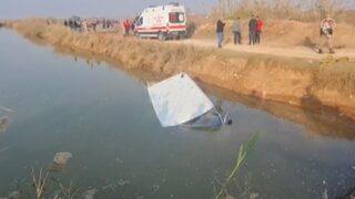 SON DAKİKA | Şanlıurfa'da minibüs sulama kanalına düştü! Ölü ve yaralı kaçak göçmenler var