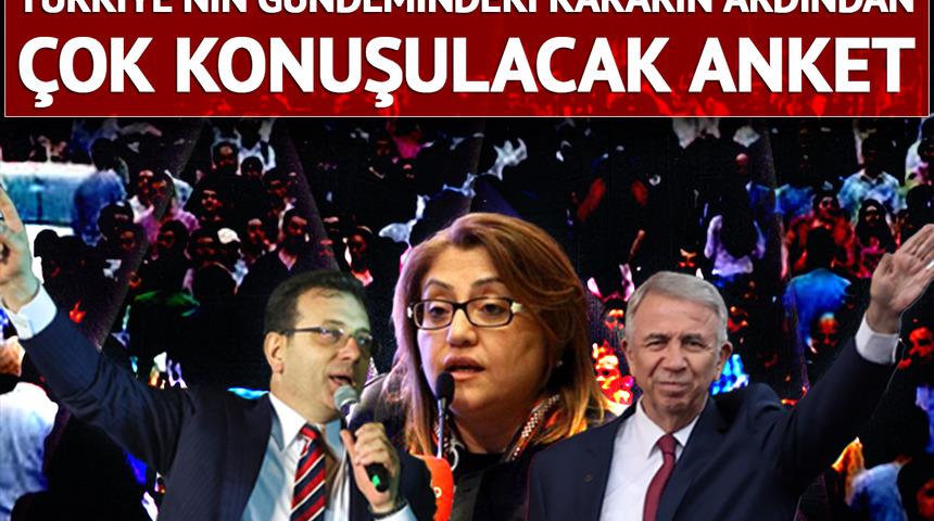 Türkiye'nin gündemindeki karardan sonra çok konuşulacak anket! İmamoğlu rakiplerini solladı; ilk 5'teki 4 belediye aynı partiden...