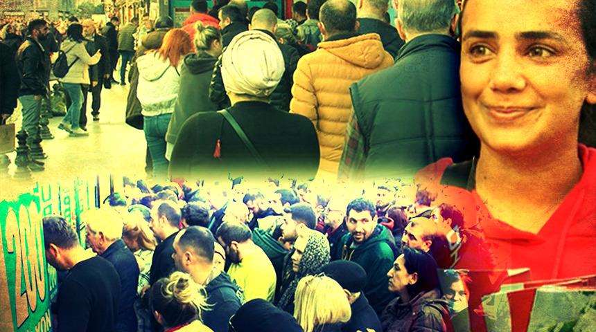 Büyük ikramiyenin tamamı dağıtılacak! Yarım bilet stokları bitmek üzere... Kuyruğun ucu görünmedi: "Kazanmak isteyenleri gişemize bekliyoruz"