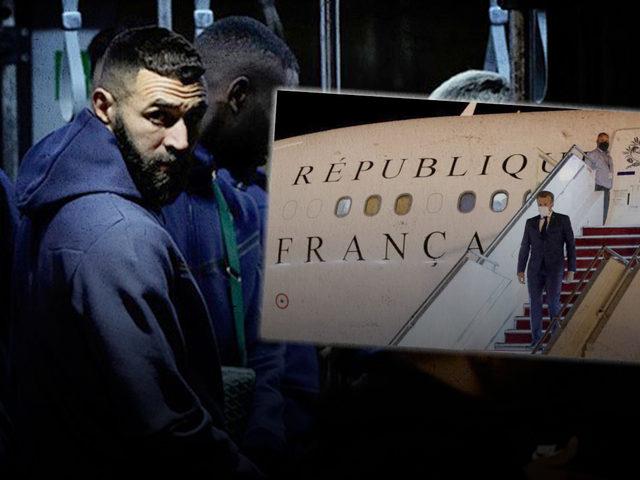 Dünya Kupası finali öncesi Fransa'da uçak krizi! Karim Benzema'dan Macron'a rest