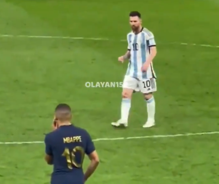 Messi'den Mbappe'ye olay yaratan hareket! Golden sonra kendini tutamadı ve kulübeye doğru koştu... G2