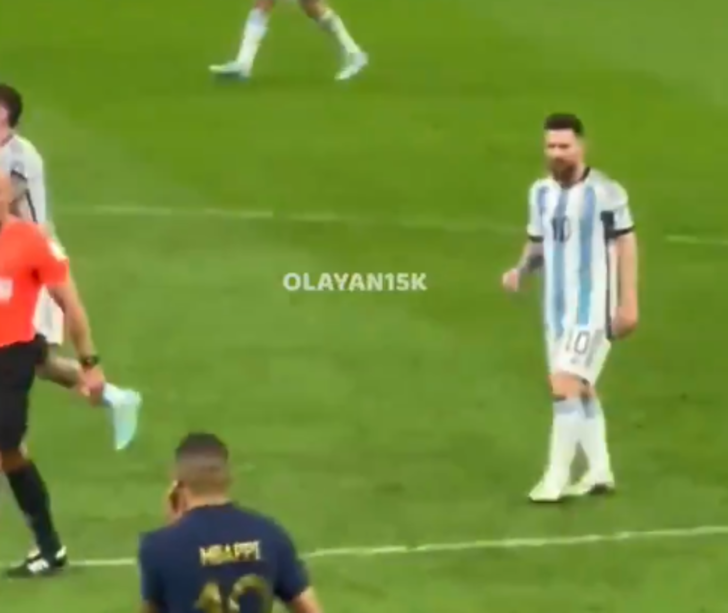Messi'den Mbappe'ye olay yaratan hareket! Golden sonra kendini tutamadı ve kulübeye doğru koştu... G1