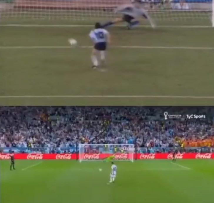 Messi'nin attığı penaltı golündeki Maradona detayı herkesin tüylerini diken diken yaptı! Meğer yaptığı vuruş tesadüf değilmiş... G2