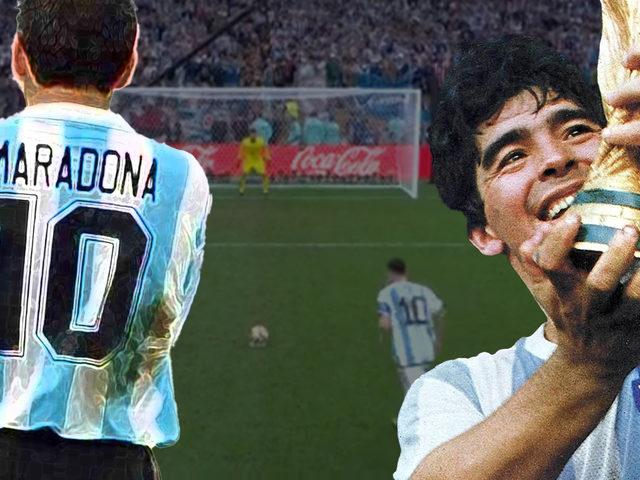Messi'nin attığı penaltı golündeki Maradona detayı herkesin tüylerini diken diken yaptı! Meğer yaptığı vuruş tesadüf değilmiş...
