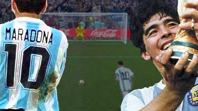 Messi'nin attığı penaltı golündeki Maradona detayı herkesin tüylerini diken diken yaptı! Meğer yaptığı vuruş tesadüf değilmiş...