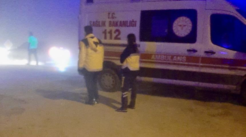 Kırşehir'de hafif ticari aracın çarptığı kişi öldü