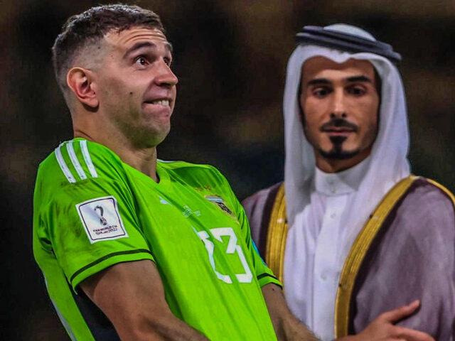 Arjantin Fransa maçı sonrası düzenlenen ödül töreninde skandal davranış!