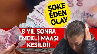 Emekli maaşı bir anda kesildi! 8 yıllık emekli olan kadın nedenini araştırınca... '205 bin TL borç çıkardı bana' 