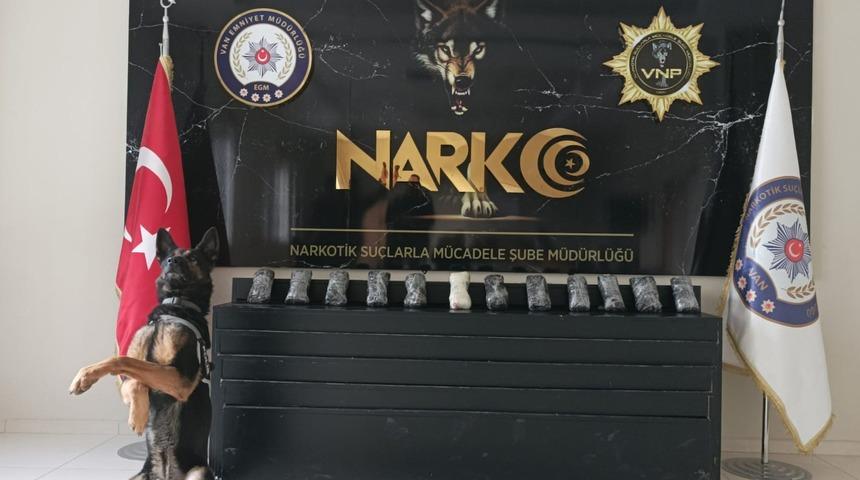 Van’da 6 kilo 500 gram metamfetamin ele geçirildi