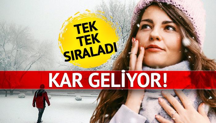 Ne zaman kar yağacak? İstanbul dahil 10 il için önemli uyarı