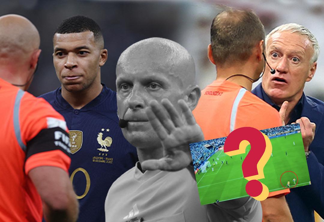 Fransızlar bu g&ouml;r&uuml;nt&uuml; sonrası ayaklandı! Dev finalde hata mı yapıldı? "Gol ge&ccedil;ersiz sayılmalı"