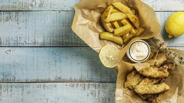 Airfryer fish and chips tarifi ve malzemeleri nedir? Airfryer'da fish and chips nasıl yapılır?