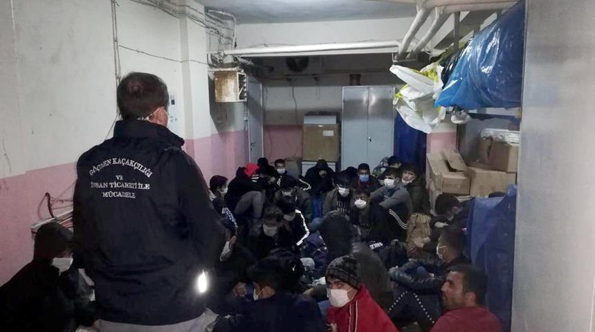 Kırklareli'de yılbaşından beri 1239 kaçak göçmen yakalandı