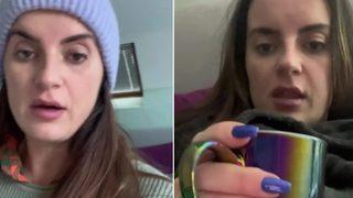 Isıtmasız bir evde yaşayan kadın ısınma yöntemlerini paylaştı! Ellerinin ve ayaklarının donmasını önlemek için...