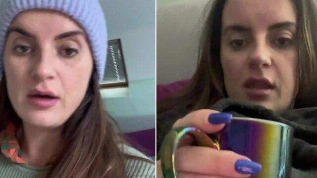 Isıtmasız bir evde yaşayan kadın ısınma yöntemlerini paylaştı! Ellerinin ve ayaklarının donmasını önlemek için...