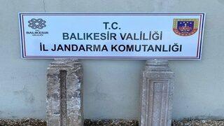 Balıkesir’de tarihi eser operasyonu
