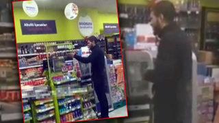 Kasiyere Burada alkol satılıyor, saçını niye gösteriyorsun demişti! Sosyal medyayı sallayan market görüntüleri sonrası Faslı adam gözaltına alındı