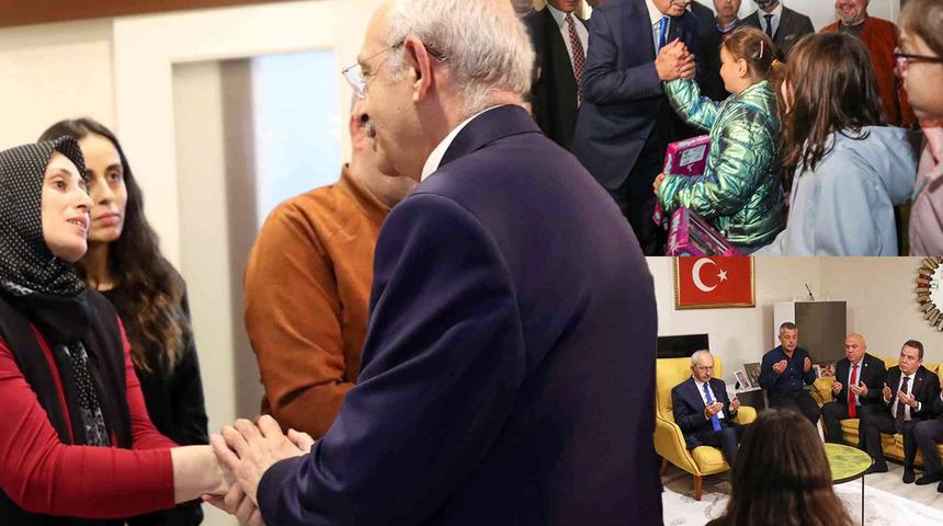 Kılıçdaroğlu'ndan şehit Güler'in ailesine taziye ziyareti
