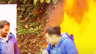 MasterChef Türkiye'de yürekleri ağza getiren kaza! Alevler bir anda yükseldi: ''Allah!'' deyip yardım istedi