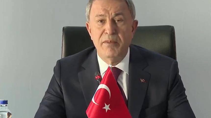 Son dakika: Bakan Akar Yunanistan'a sert tepki! "Küstahlık" diyerek açıkladı: Gerekli yanıt verildi