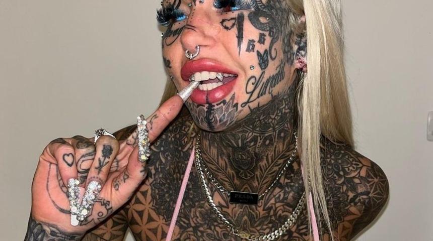 Dövme fenomeni olarak adını duyurmuştu! Amber Luke’tan sevenlerini endişelendiren haber... Hastalığını açıkladı