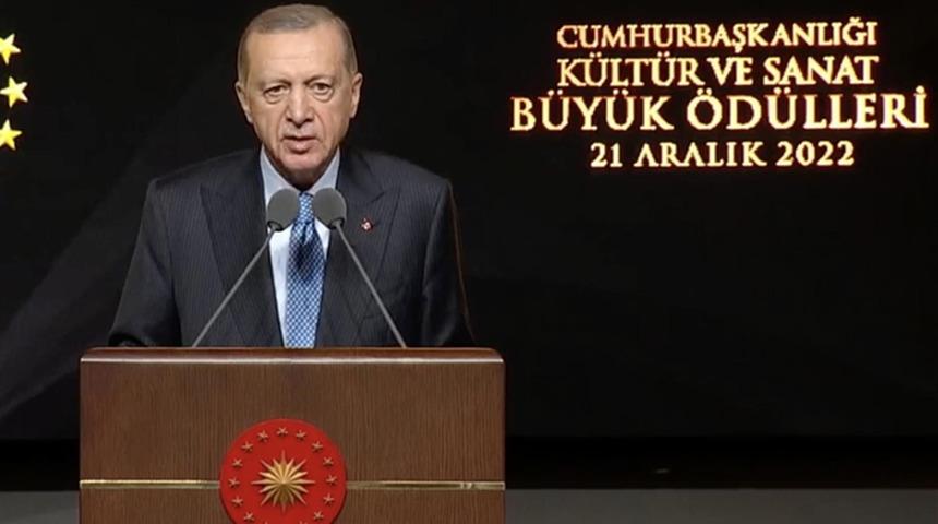 Son dakika: Cumhurbaşkanı Erdoğan'dan dikkat çeken Ahmet Kaya ve Nazım Hikmet sözleri