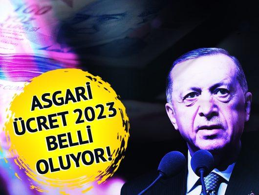 ASGARİ ÜCRET 2023 belli oluyor! Gözler Erdoğan'ın açıklayacağı rakamda...