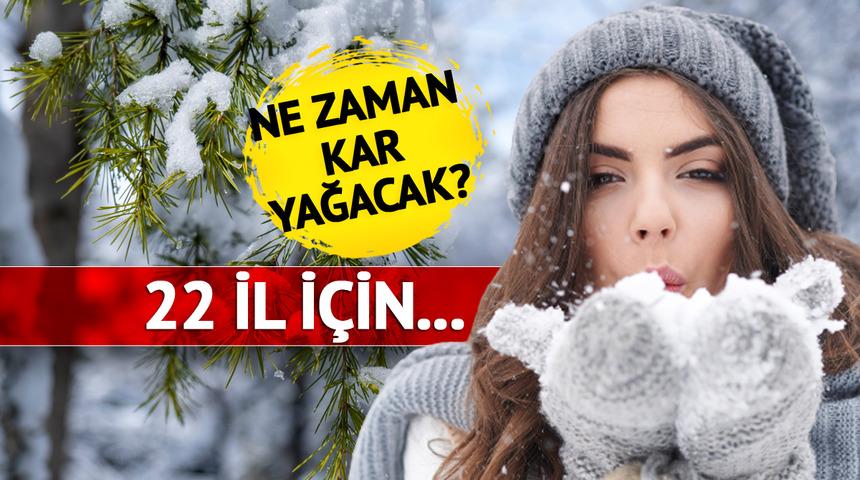 Ne zaman kar yağacak? Herkesin merakla beklediği kar yağışı açıklaması geldi! 22 il için önemli uyarı 'Önümüzdeki aylarda...'