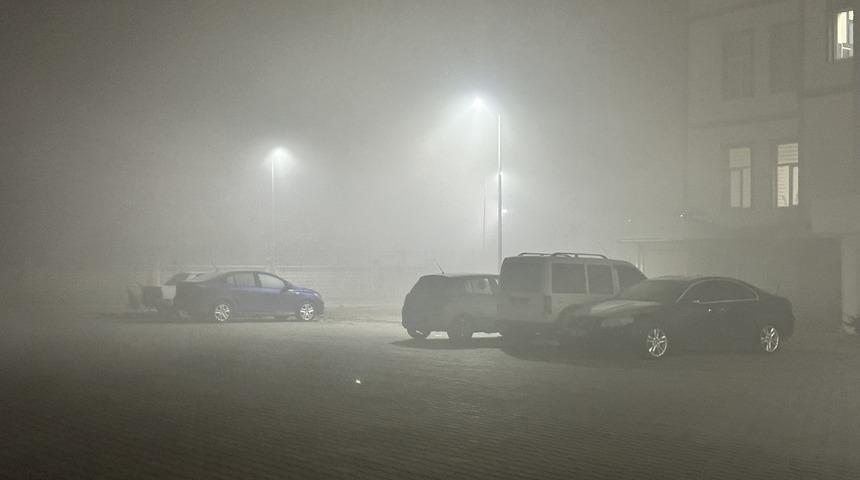 Iğdır'da yoğun sis etkili oluyor