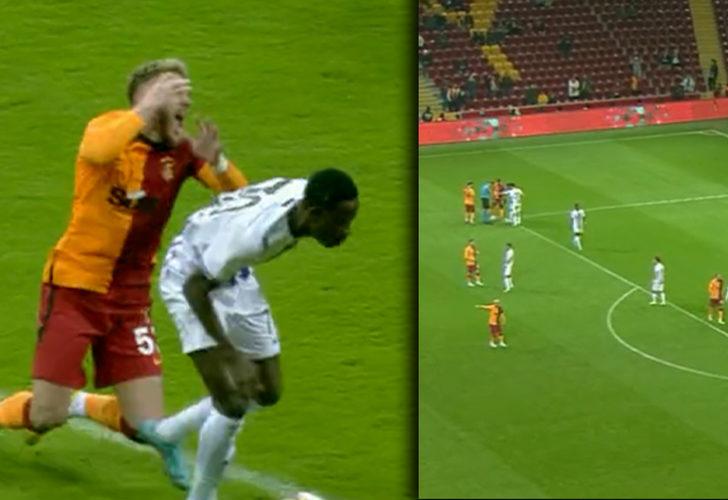 Galatasaray maçında skandal hakem kararı! Görenler gözlerine inanmakta güçlük çekiyor...