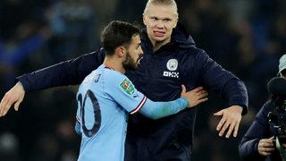 İngiltere Lig Kupası'nda Manchester City, Liverpool'u eledi