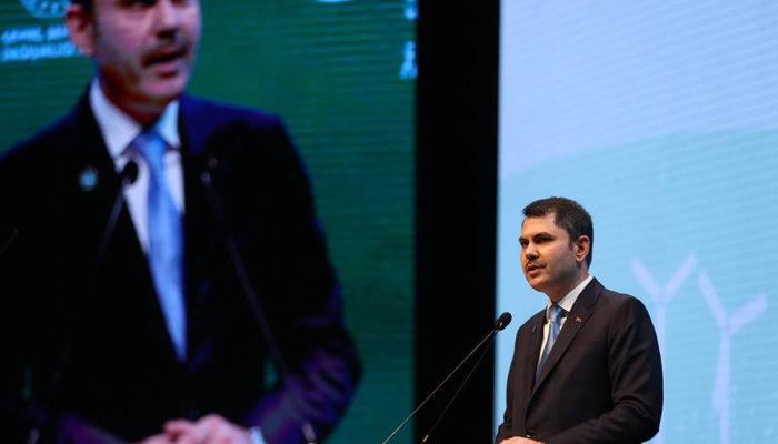 Bakan Murat Kurum "3. Sıfır Atık Zirvesi ve Ödül Töreni"nde konuştu