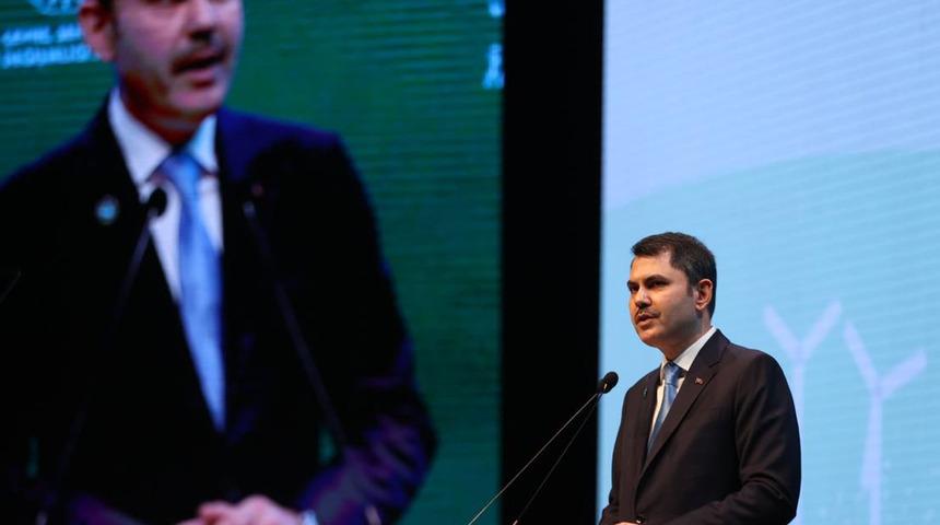 Bakan Murat Kurum "3. Sıfır Atık Zirvesi ve Ödül Töreni"nde konuştu