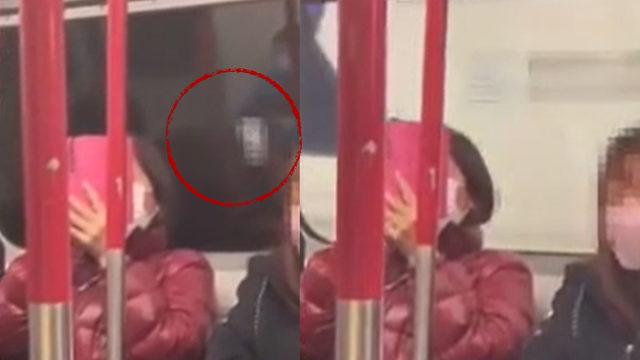 Sosyal medyada gündem yaratan ifşa! Herkesten saklayarak metroda yetişkin filmi izledi... Camın yansımasındaki +18 görüntüler ele verdi