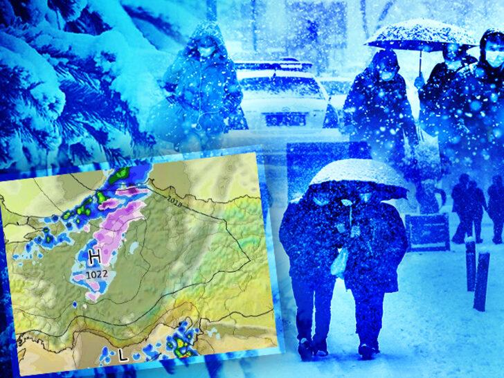 SON DAKİKA | Meteoroloji uyardı, harita yayınlandı! Ankara için kar uyarısı (24 ARALIK 2022 YURTTA HAVA DURUMU)