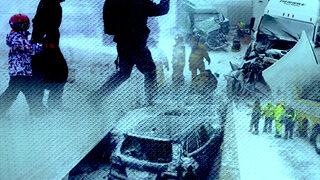 Sıcaklık 1 saat içinde tarihi düşüşe geçti! Amerika’da ‘bomba siklonu’ alarmı verildi... Bilanço ağır: En az 12 ölü