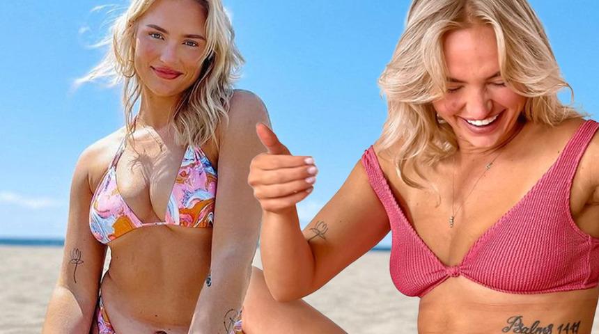 Vücut pozitifliğini savunuyor! Bedenlerin mükemmelliğini anlatmak için üstsüz poz verdi