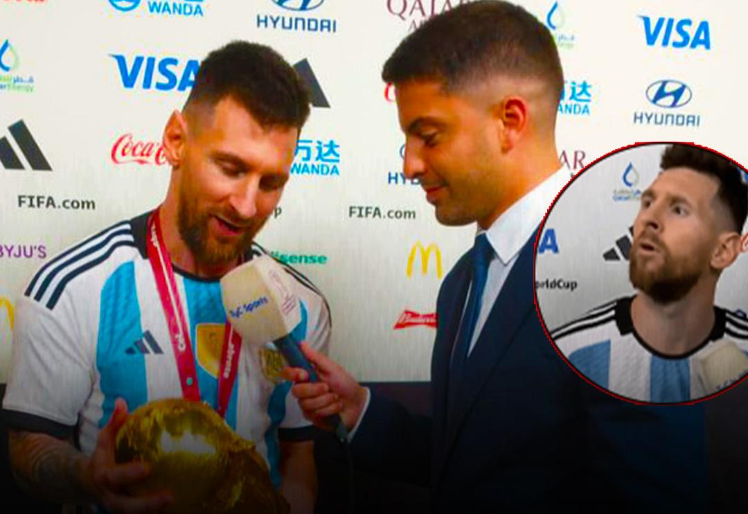 R&ouml;portajı yapan muhabir a&ccedil;ıkladı! Messi'den ağza alınmayacak k&uuml;f&uuml;r! "O... &ccedil;ocuğu" dedi ve...