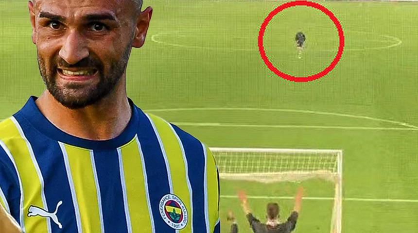 Serdar Dursun ne yapıyor? Sahaya çıkıp birdenbire koşmaya başladı! Taraftarlar şaştı kaldı! ''Dellendi bu''