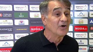 Şenol Güneş canlı yayında muhabire sinirlendi! ''Maçla ilgili soru sormayacaksın herhalde...''